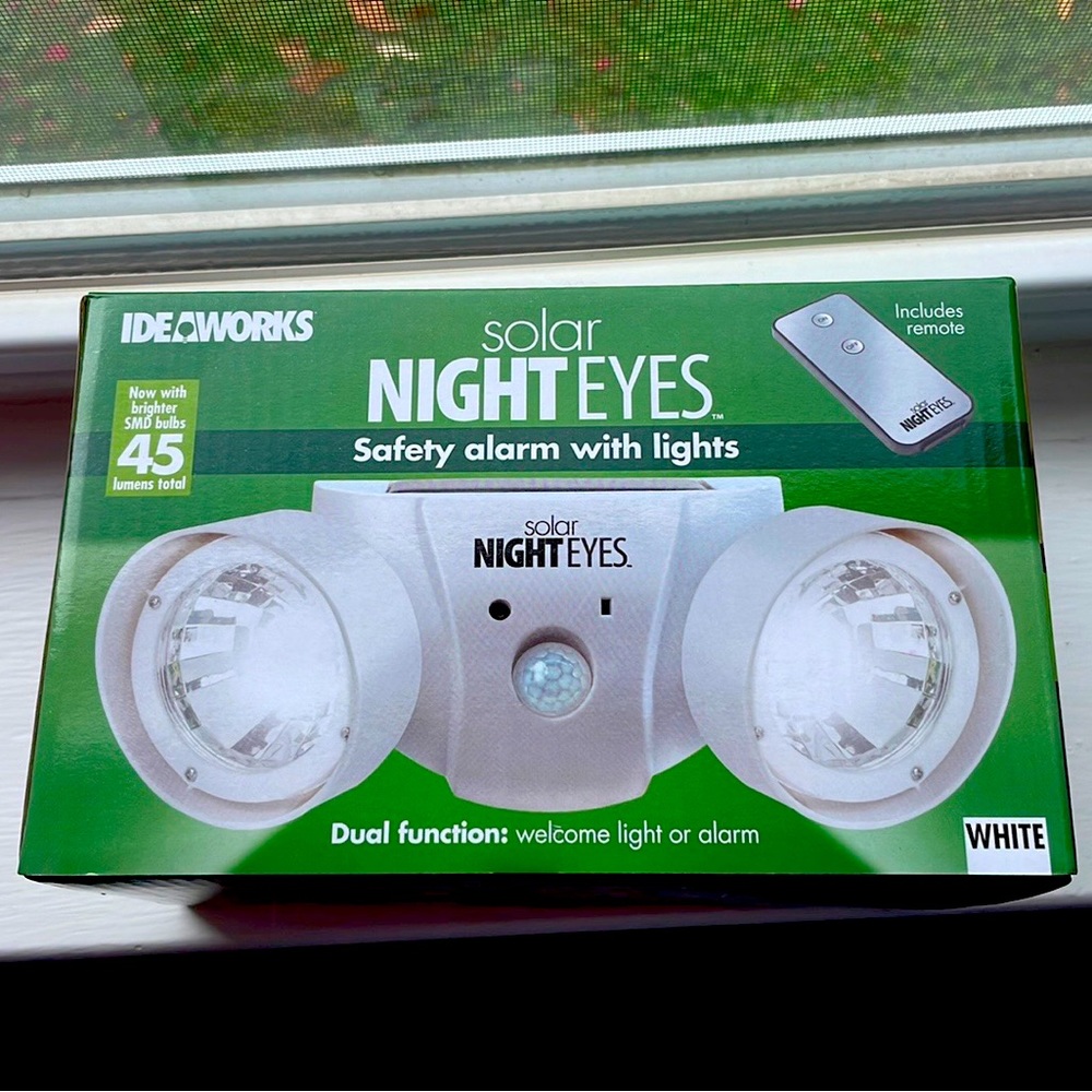 Safety Alarm System Solar Night Eyes